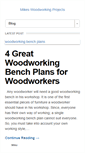 Mobile Screenshot of mikeswoodworkingprojects.com